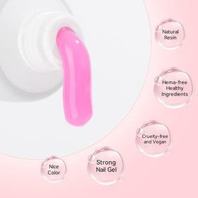 Makartt cured nail extensions showing long-lasting salon finish