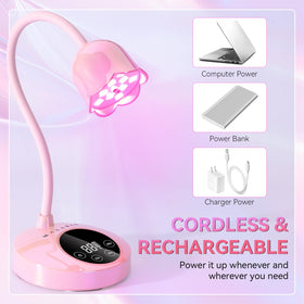 Makartt LED beads and reflector close detail for even, high-intensity curing