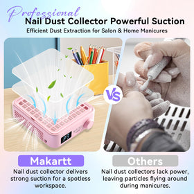 Makartt magnetic cover open revealing filter for quick maintenance convenience