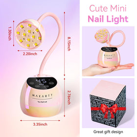 Makartt flower-shaped base on vanity emphasizing stable platform and chic glazed pink finish