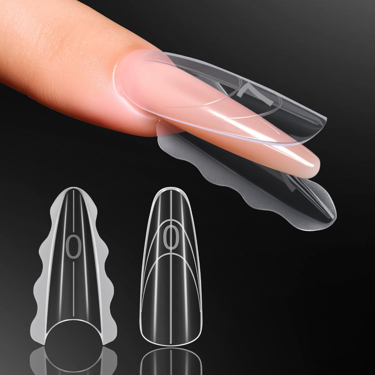 Makartt front packaging showing 280 clear sandwich dual forms for cleaner application