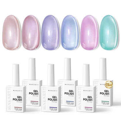 Makartt front packaging showing six 15ml bottles and kit components, highlights convenience