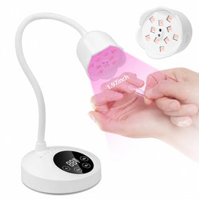 Makartt front packaging showing lamp and accessories for easy setup