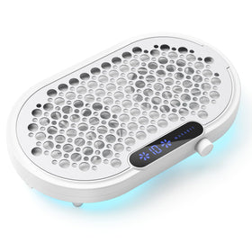 Makartt front view showing metal mesh and strong suction benefit