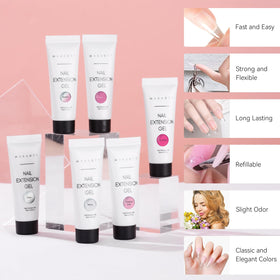 Makartt sculpting gel on a dual form illustrating ease of use