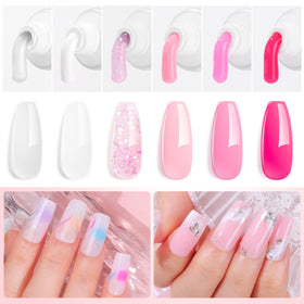 Makartt glitter pink shade close-up adding sparkle and visual interest