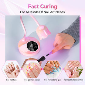 Makartt flexible gooseneck closeup for precise nail-angle positioning benefit