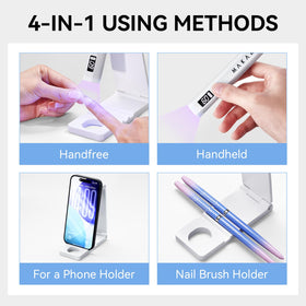 Makartt handheld curing nails quickly for salon-quality fast results