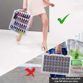 Makartt case packed in suitcase illustrating travel-ready protection and portability