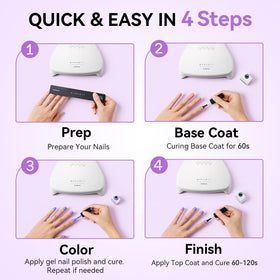 Makartt in-use home manicure lifestyle scene for DIY salon results