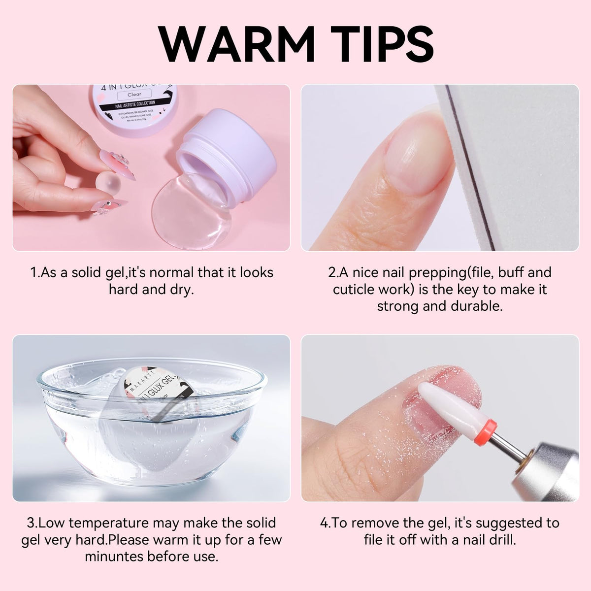Makartt finished nails lifestyle shot, demonstrating long-lasting polished look