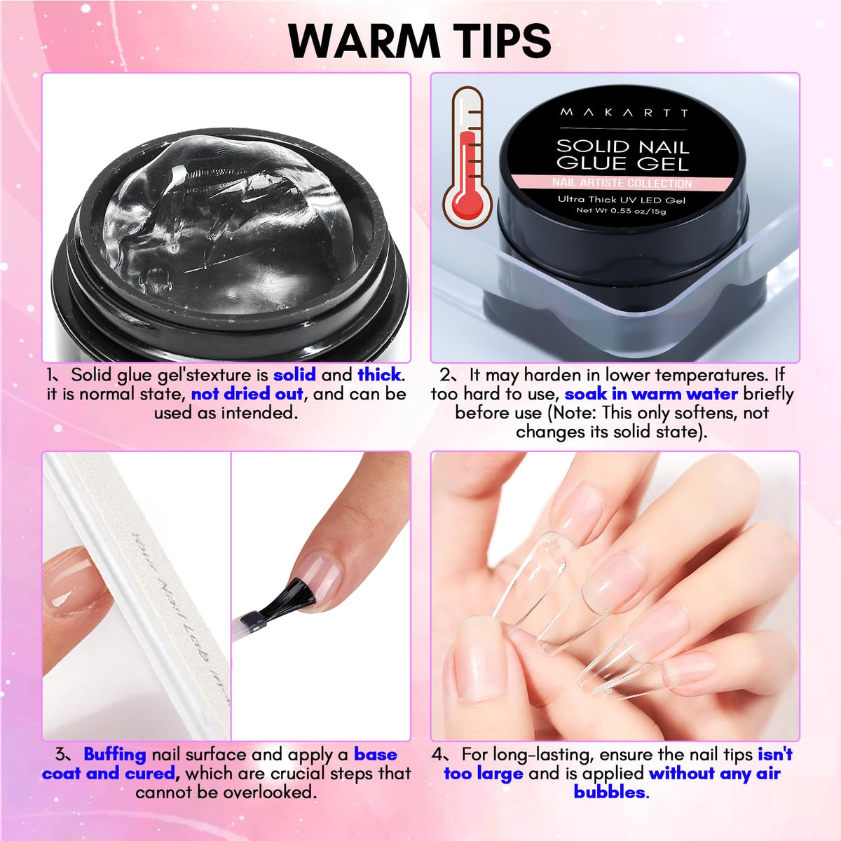 Makartt home manicure kit scene showing easy professional results for at-home use