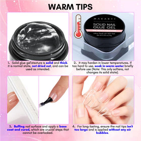 Makartt home manicure kit scene showing easy professional results for at-home use