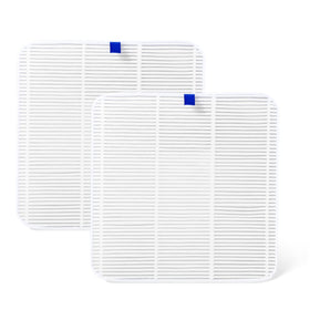 Makartt filter on a nail tech workstation showing cleaner work environment