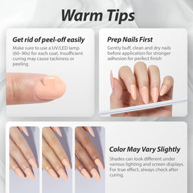 Makartt manicure with summer outfit showing durable, vibrant finish