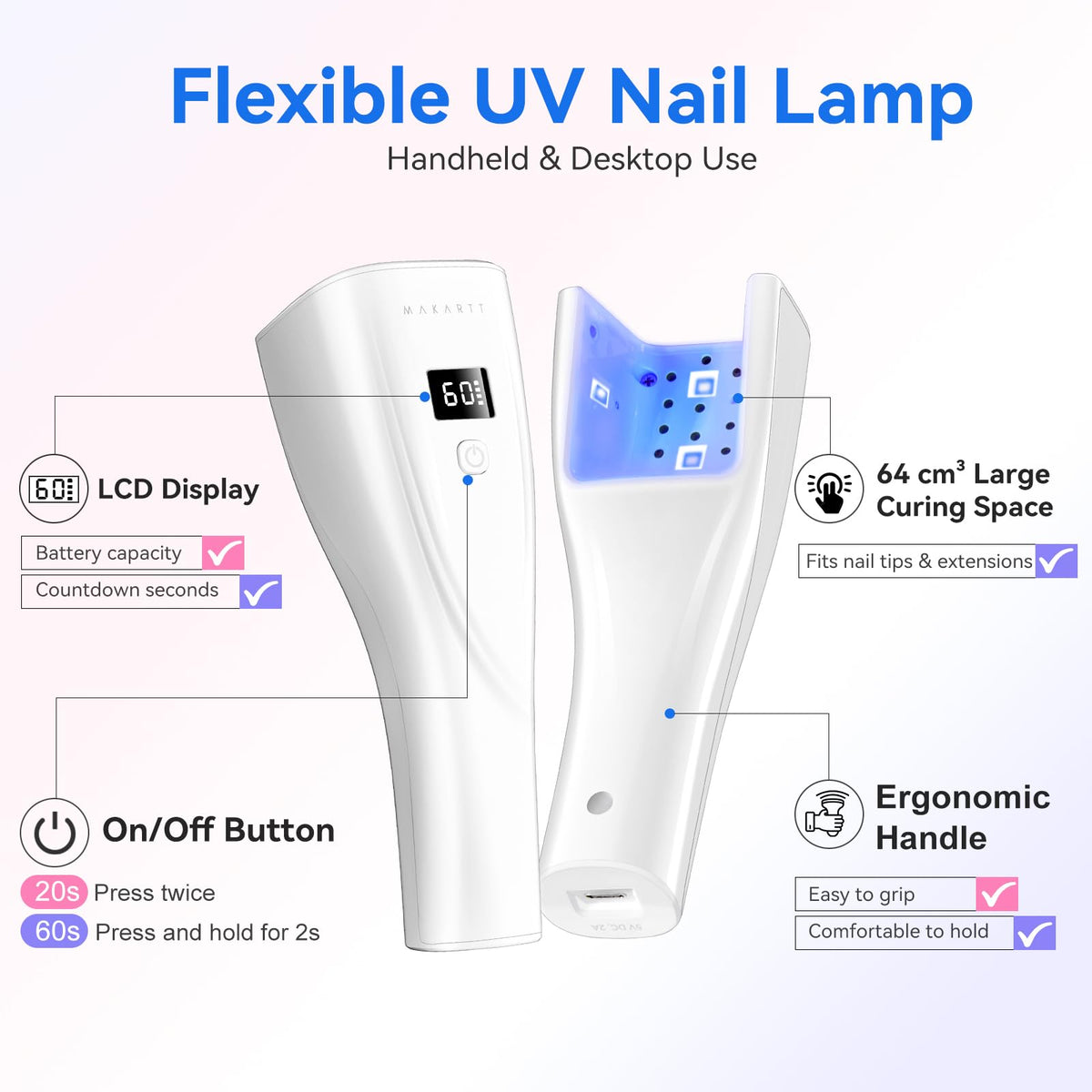 Makartt on a travel kit illustrating compact design for mobile manicures benefit