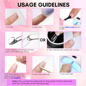 Makartt bonding rhinestones to nails showing secure hold for nail decorations