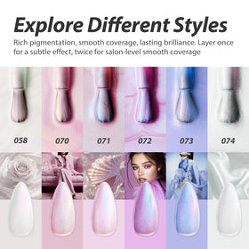 Makartt brush detail fanned applicator showing smooth stroke and easier application