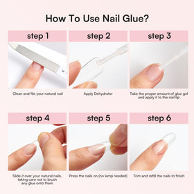 Makartt remover applied along nail edge for gentle lifting