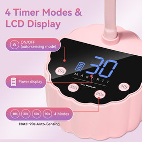 Makartt scale next to hand and fingers showing compact size and easy handling