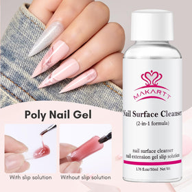Makartt hand with sculpted poly extension demonstrating strong durable results