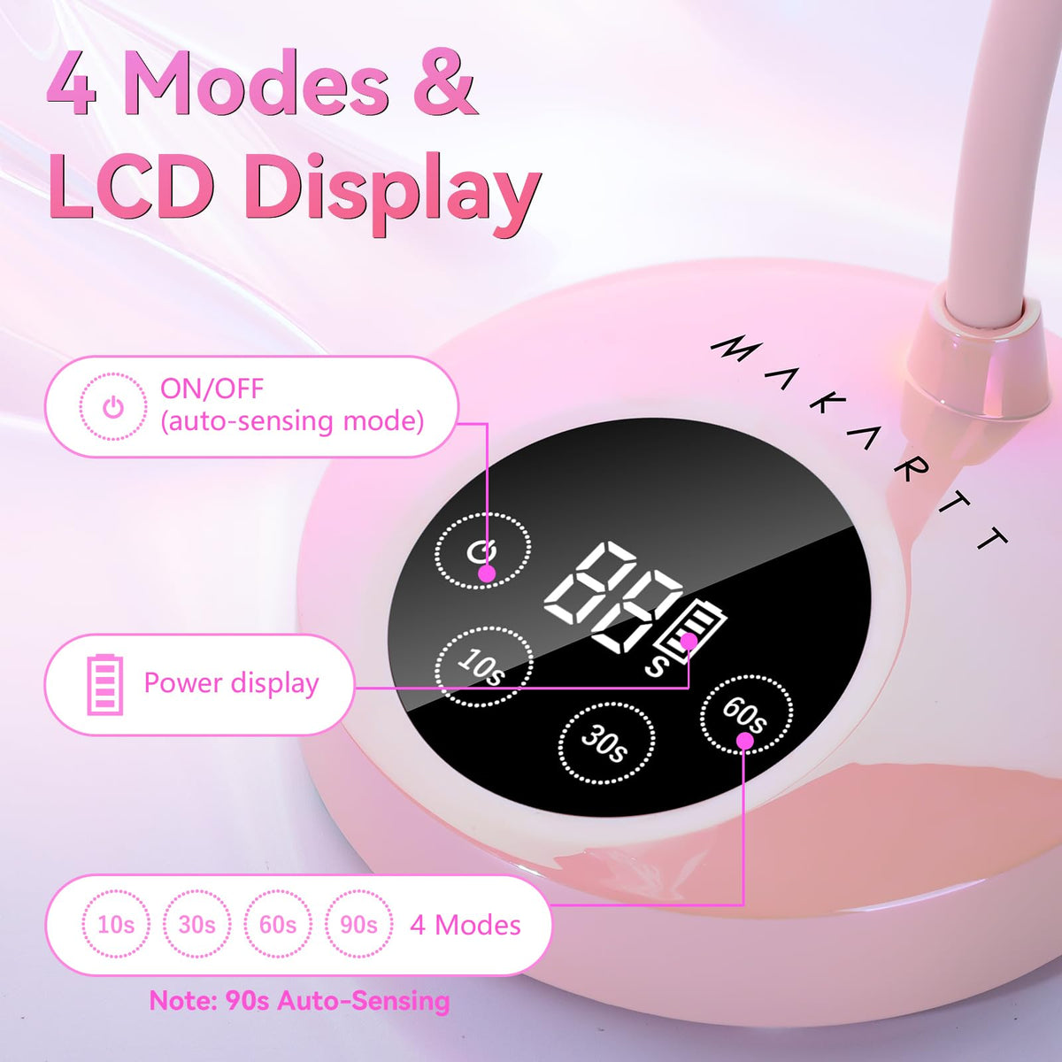 Makartt next to smartphone to show compact scale and easy packing benefit