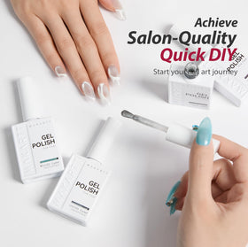 Makartt summer lifestyle manicure worn outdoors highlighting seasonal pastel look