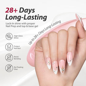Makartt swatch board with six colors showing buildable sheer finish benefit