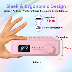 Makartt top LED display showing speed setting and easy one-touch control