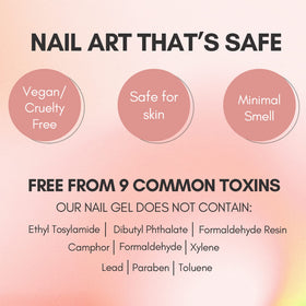 Makartt top coat gloss texture detail showing high-shine protective finish