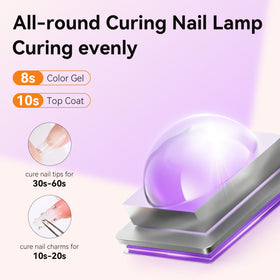 Makartt lamp showing painless mode indicator that reduces heat spike discomfort