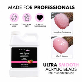 MakarttPro anti-leakage cap detail on bottle preventing spills and ensuring precise pouring