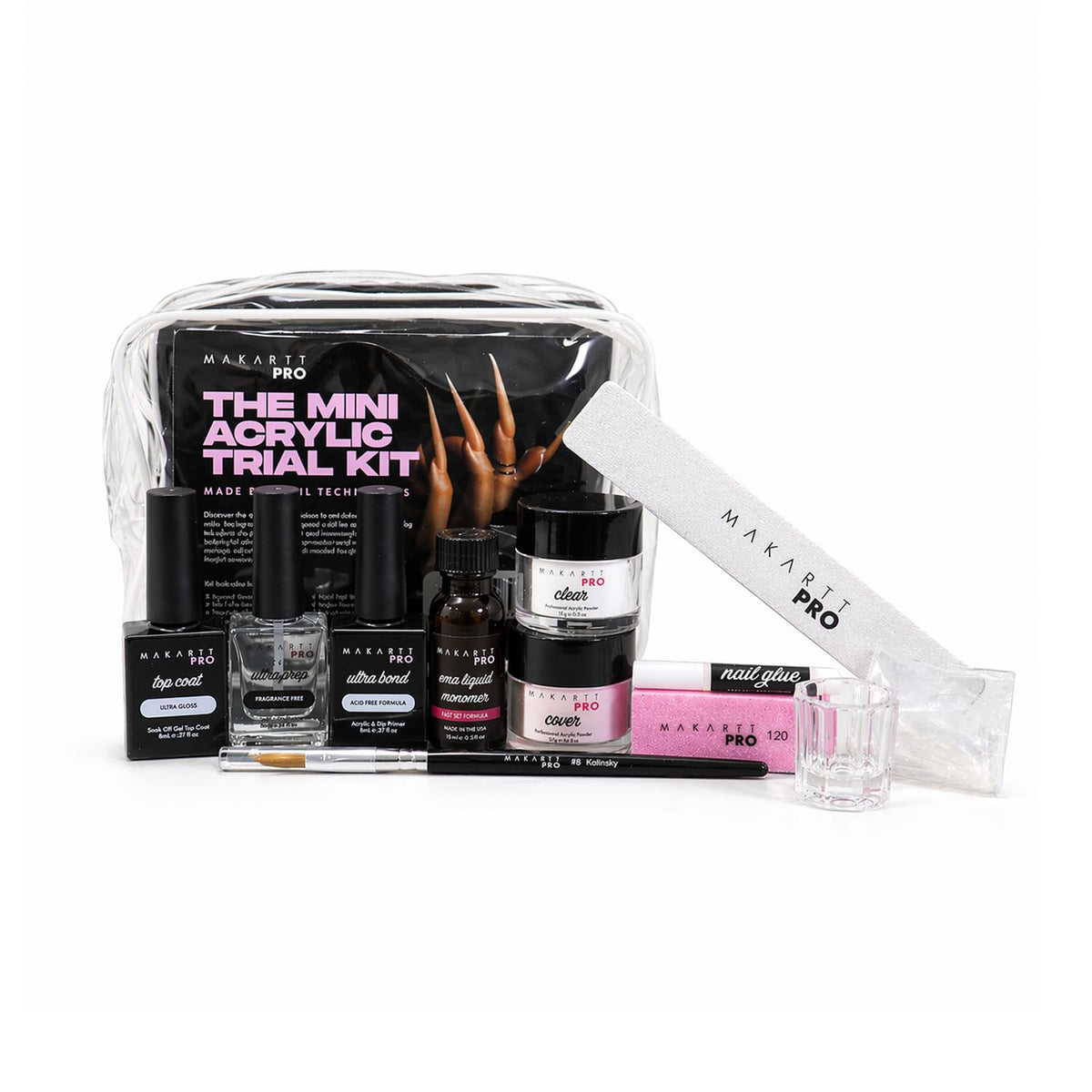 MakarttPro kit front packaging showing included items and portability benefit