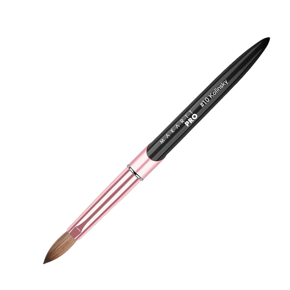 MakarttPro close-up of tapered Kolinsky tip for precise bead control