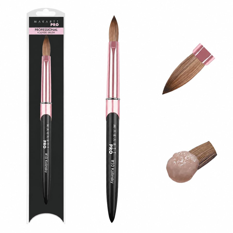 MakarttPro front view showing brush shape and professional finish benefit