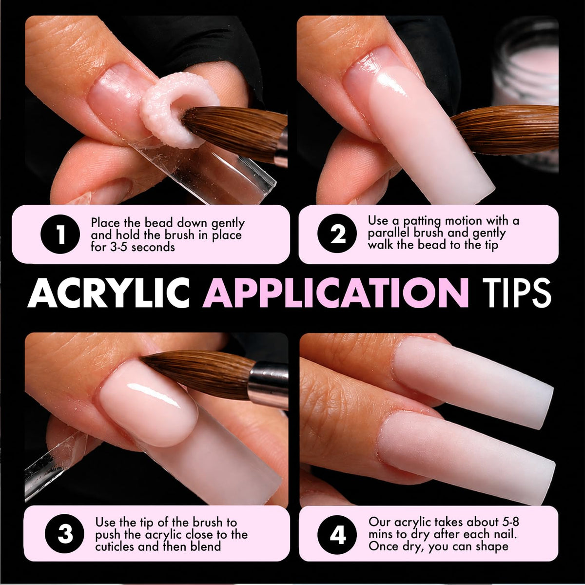 MakarttPro hair texture macro showing pure Kolinsky fibers for reliable absorption