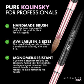 MakarttPro stored in a protective case preserving brush shape benefit