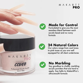 MakarttPro overlay finish after filing showing glossy, low-bulge result