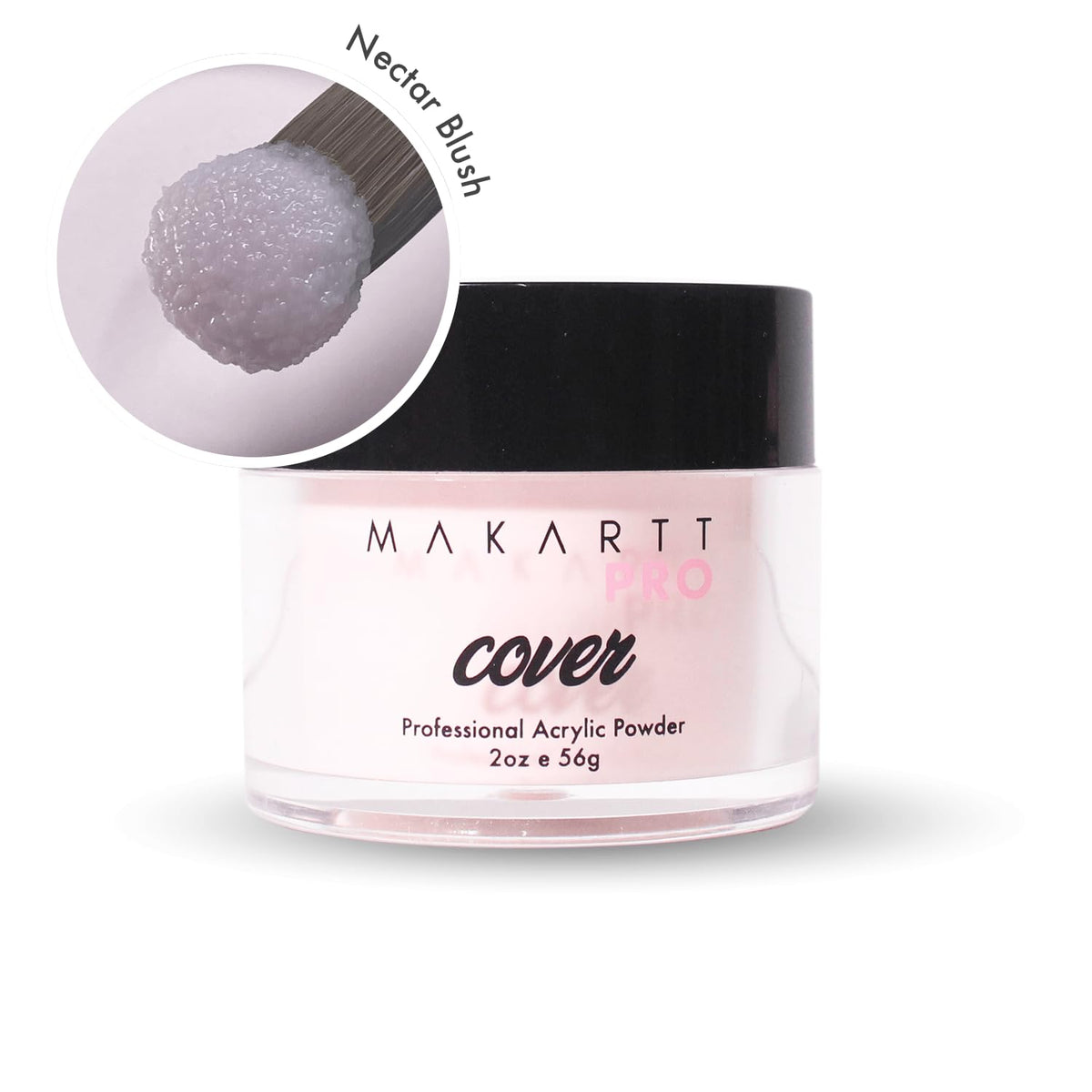 MakarttPro close-up of powder texture demonstrating smooth, finely milled finish