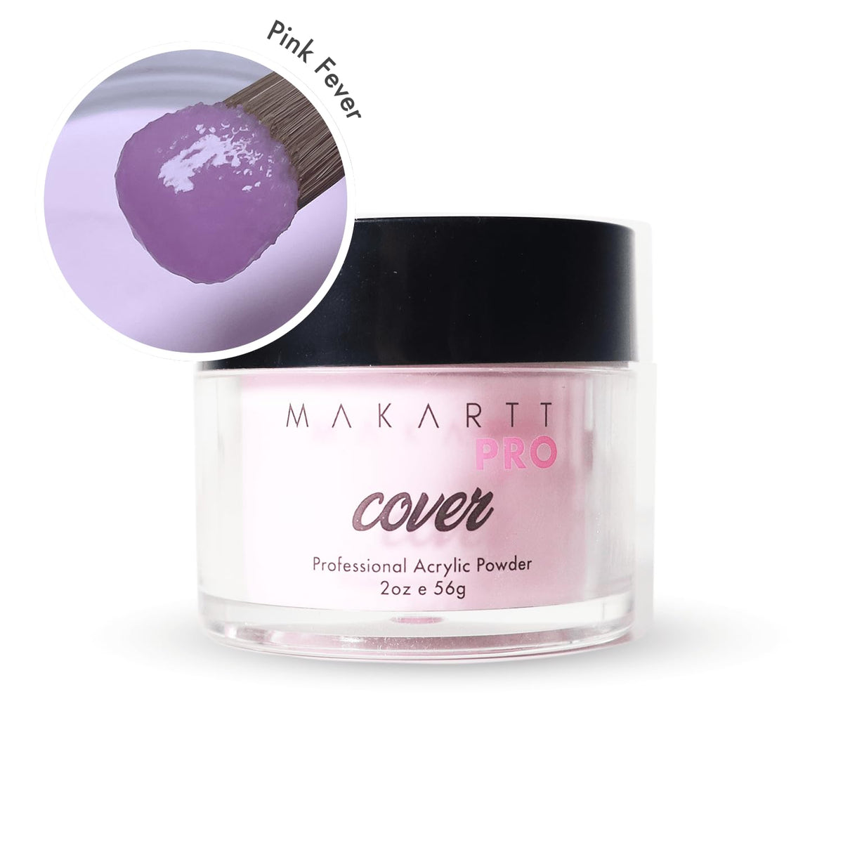 MakarttPro close-up powder texture highlighting smooth application benefit