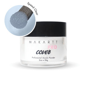 MakarttPro close-up of fine powder texture showing smooth application and easy bead formation