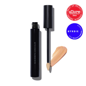 MAKE concealer wand close-up showing doe-foot tip for precise application