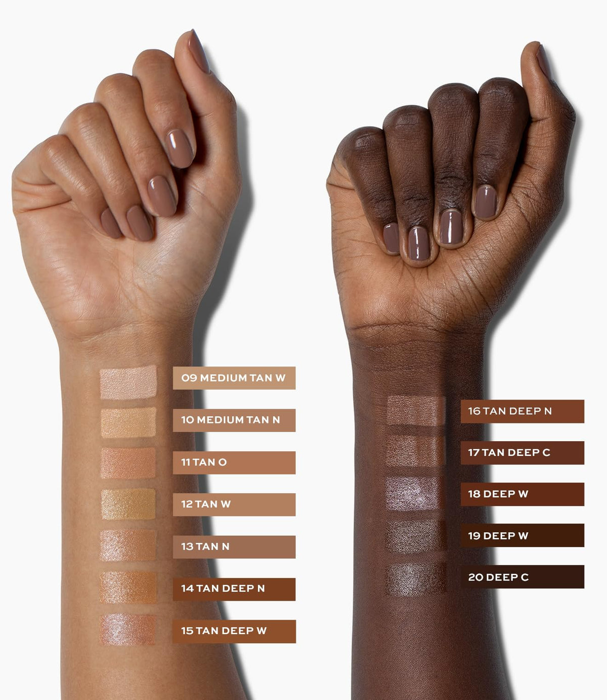 MAKE concealer ingredients label showing Red Algae Extract and clean formulation benefits