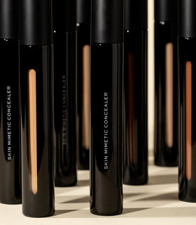 MAKE concealer shade 01 fair neutral swatch on hand matching porcelain-to-fair skin