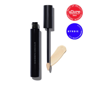 MAKE concealer wand applicator detail highlighting precise tip for targeted application