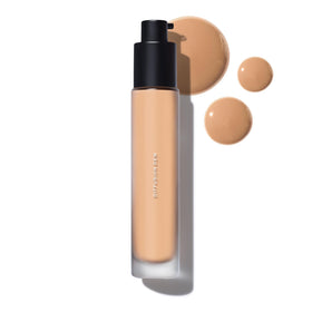 MAKE front packaging showing product name and shade, polished look