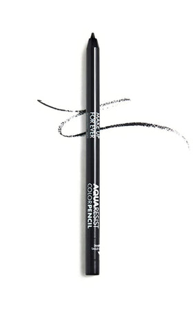 Make Up For Ever front packaging showing the graphite pencil and secure cap for travel