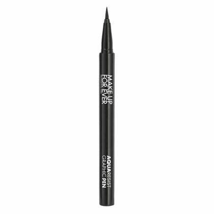 Make Up For Ever pen front packaging showing slim black eyeliner and brand