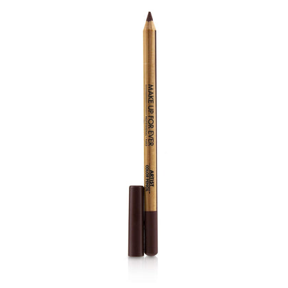 Make Up For Ever pencil front packaging showing shade and compact size for travel