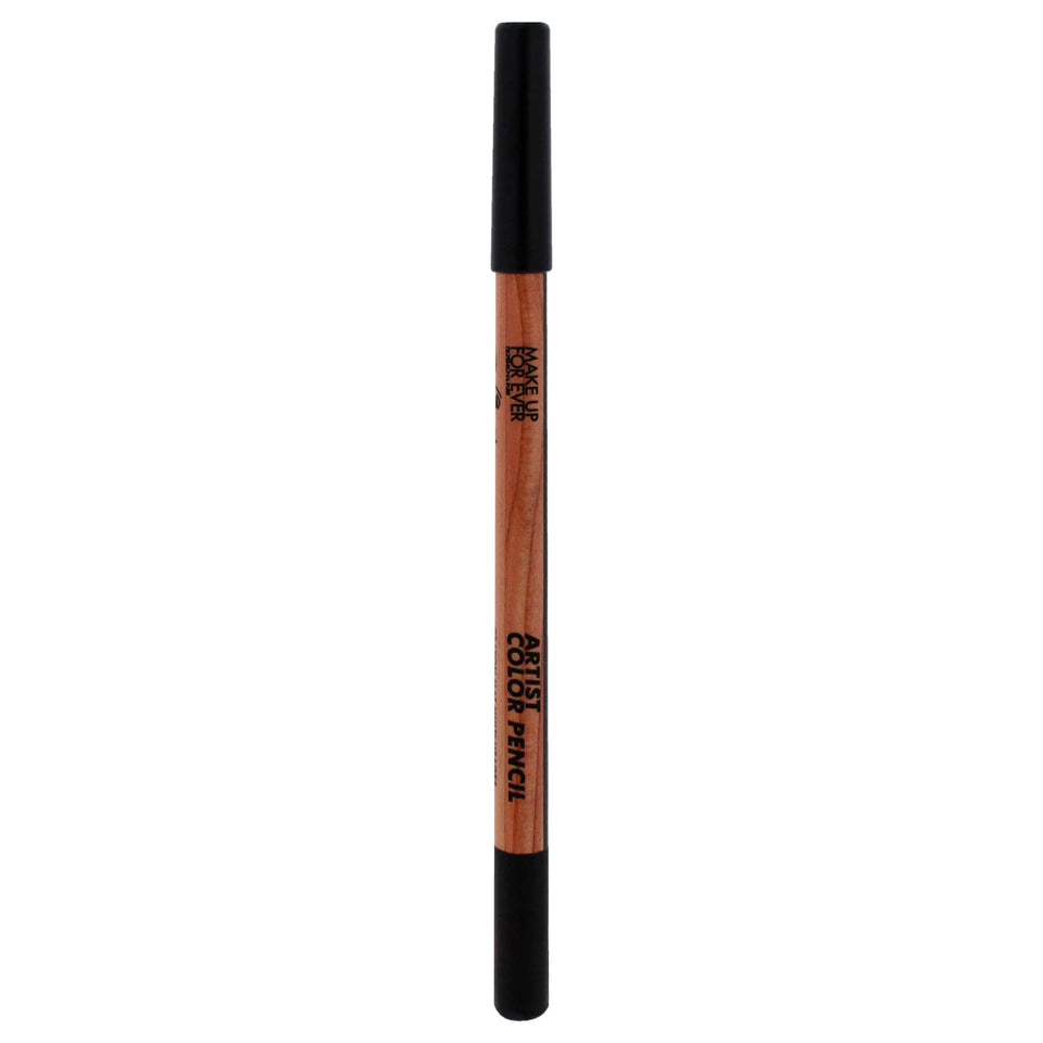Make Up For Ever artist color pencil front packaging showing slim pencil and shade for easy identification and portability